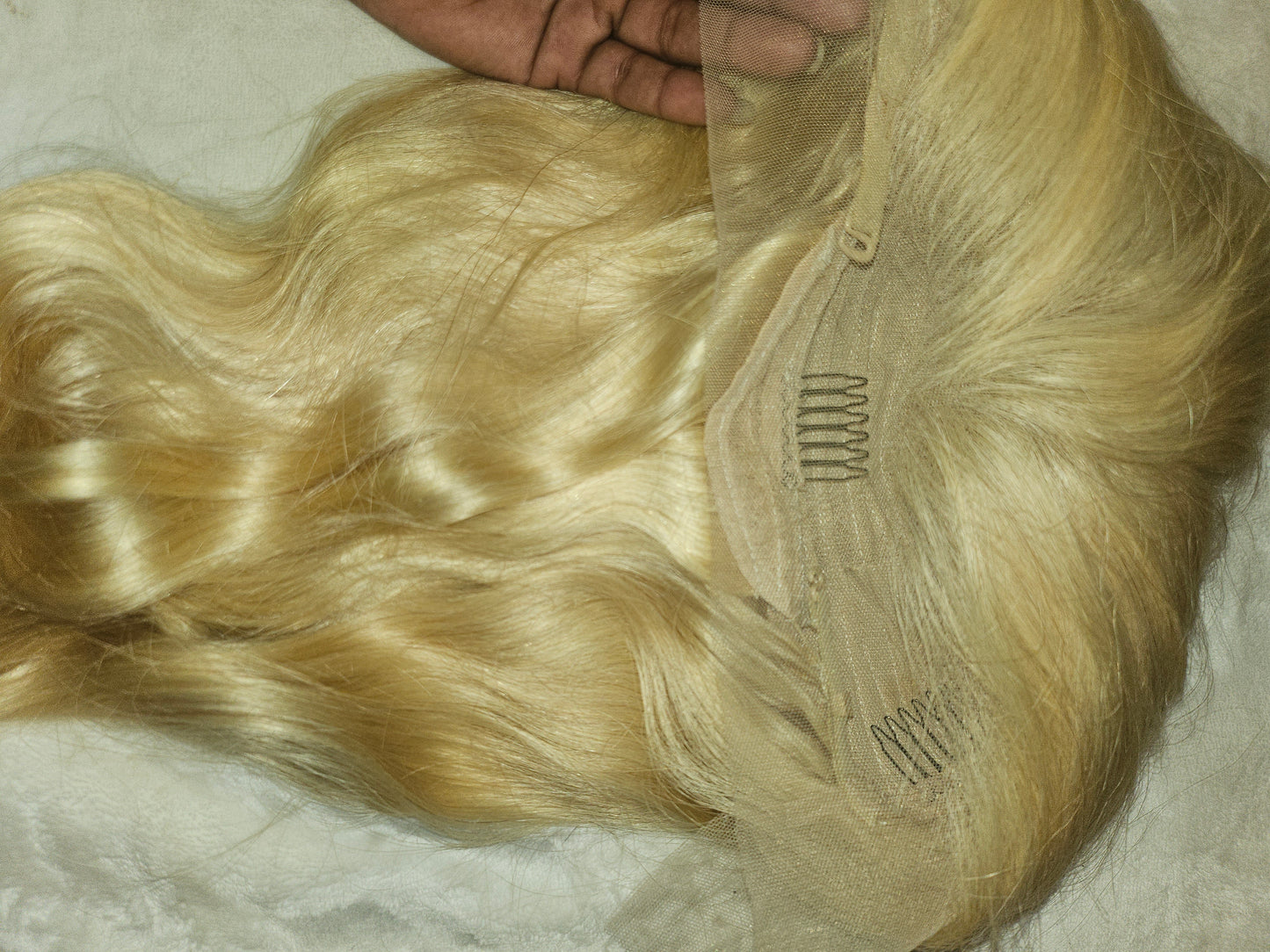13x4 Blonde Body Wave Transparent Lace Front Wig