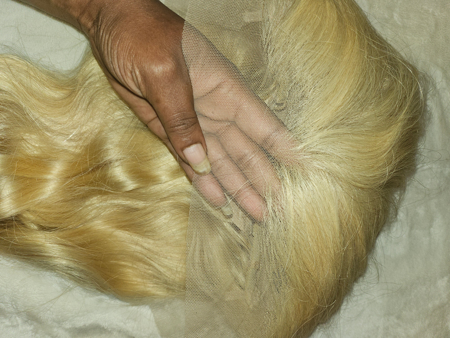 13x4 Blonde Body Wave Transparent Lace Front Wig