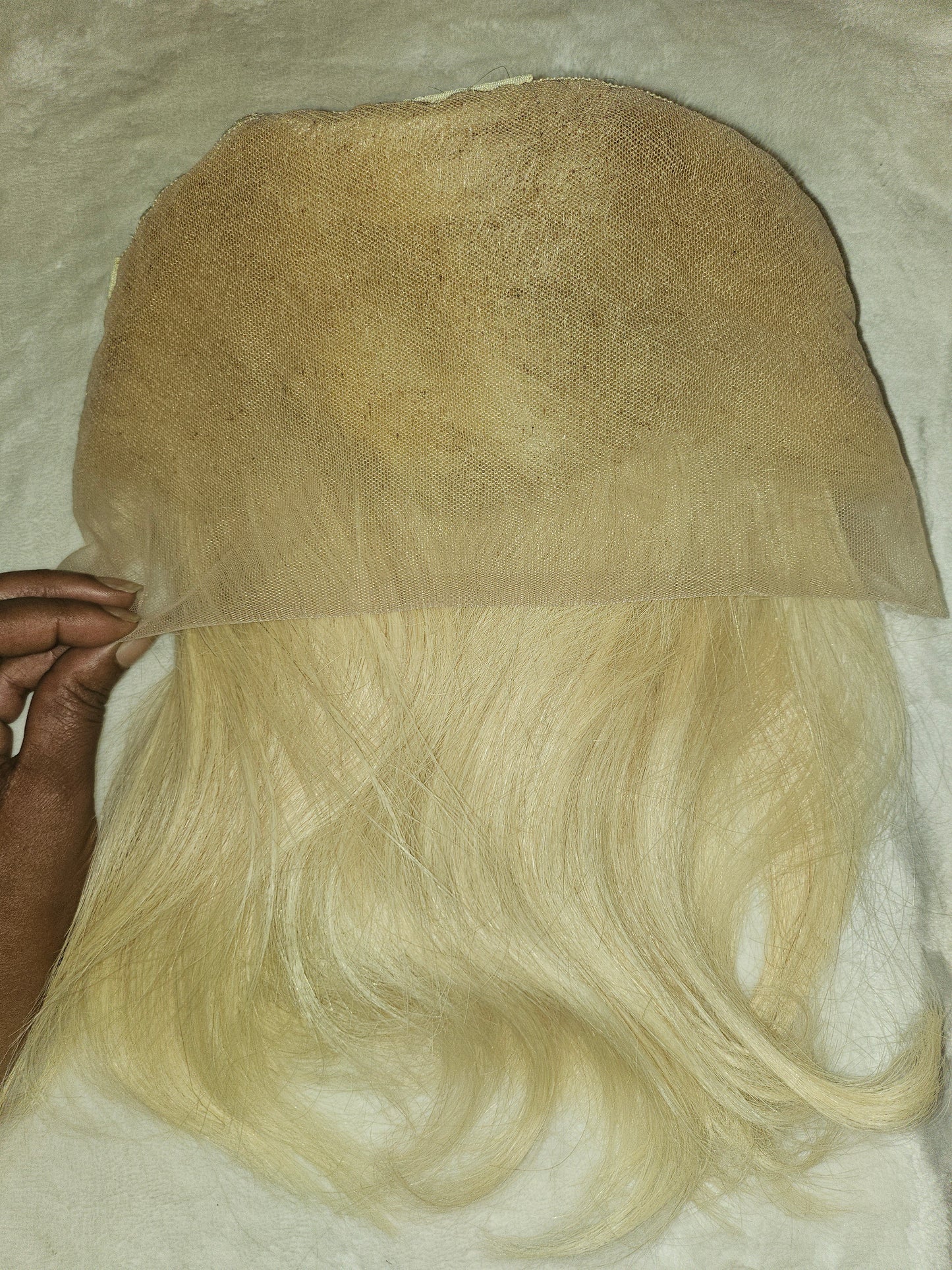 13x4 Blonde Straight Transparent Lace Front Bob Wig
