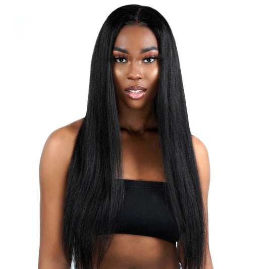 13x4 Straight Transparent Lace Front Wig